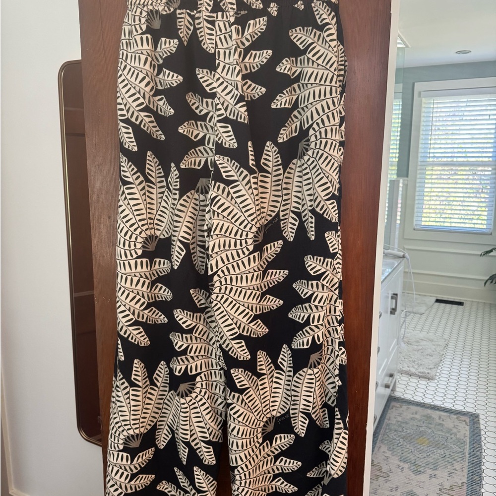 FARM Rio x Anthropologie Palm pull on Wide Leg Pants - Picture 6 of 8